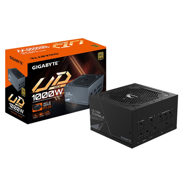Buy the Gigabyte UD1000GM PG5 1000W 80+ Gold PCIe5 Fully Modular Power Supply - Rev 2 ( GP-UD1000GM PG5 2.0 ). Shop online at Extremepc.co.nz