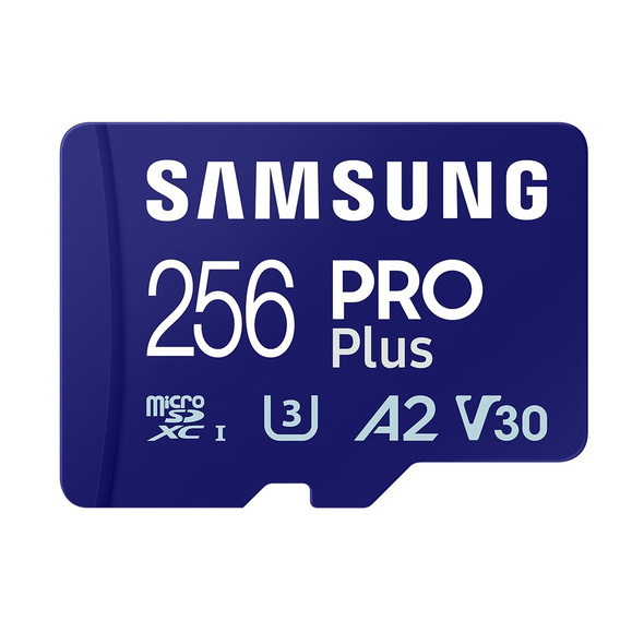 Buy the Samsung Pro PLUS 256GB Micro SDXC with Adapter up to 180MB/s Read, 130MB/s Write ( MB-MD256SA/APC ). Shop online at Extremepc.co.nz