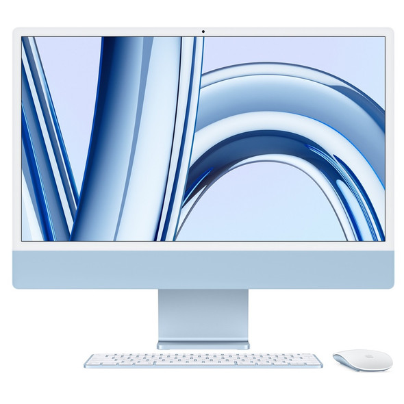 Buy the Apple iMac 24" 4.5K Retina Display M3 8 Core CPU 8 Core GPU 8GB 256GB SSD Blue ( MQRC3X/A ). Shop online at Extremepc.co.nz