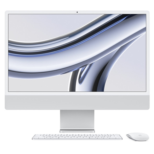 Buy the Apple iMac 24" 4.5K Retina Display M3 8 Core CPU 8 Core GPU 8GB 256GB SSD Silver ( MQR93X/A ). Shop online at Extremepc.co.nz