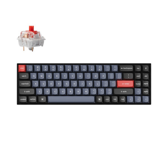 Keychron Q1 Version 2 Knob RGB Mechanical Keyboard Brown Red