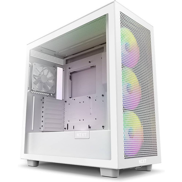 Buy the NZXT H7 V2 Flow RGB Tempered Glass Mid-Tower ATX Case - White ( CM-H71FW-R1 ). Shop online at Extremepc.co.nz