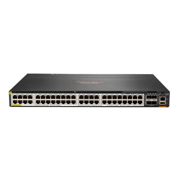 Aruba 6300M 48-port HPE Smart Rate 1/2.5/5GbE Class 6 PoE and 4-port SFP56 Switch