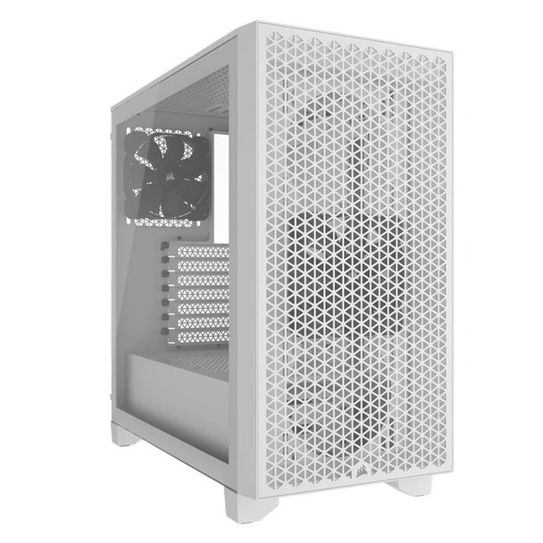 Buy Corsair 3000D Airflow Tempered Glass Mid-Tower ATX Case - White at the best price from Extremepc Online Store