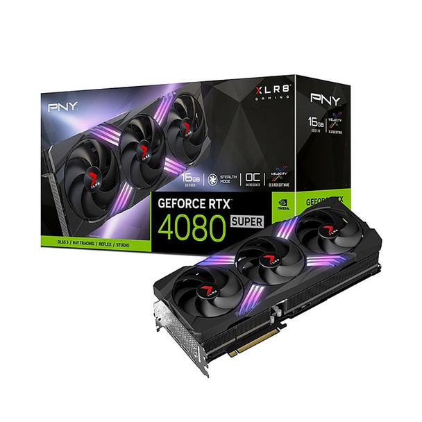 Buy the PNY GeForce RTX4080 SUPER 16GB OC ARGB TF Graphics Card ( VCG4080S16TFXXPB1-O ). Shop online at Extremepc.co.nz