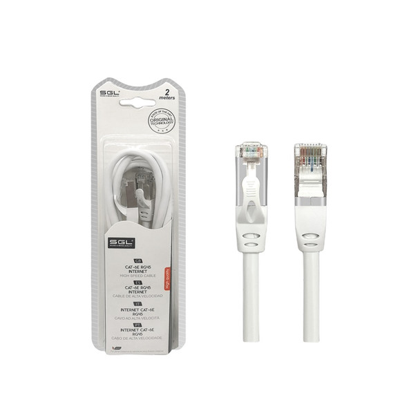 Buy the SGL Cat6 RJ45 Ethernet Cable 30m White Color ( EA8P 30M ). Shop online at Extremepc.co.nz