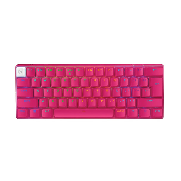 Buy the Logitech G Pro X 60 LIGHTSPEED Gaming Keyboard Magenta ( 920-011954 ). Shop online at Extremepc.co.nz