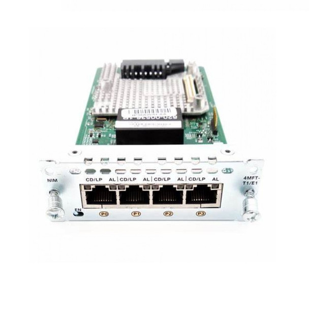 Buy the Cisco NIM-4MFT-T1/E1= 4 port Multiflex Trunk Voice/Clear-channel Data T1/E1 Module ( NIM-4MFT-T1/E1= ). Shop online at Extremepc.co.nz