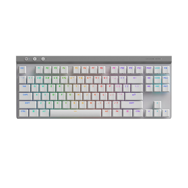 Buy the Logitech G515 LIGHTSPEED TKL Wireless Gaming Keyboard - White, Tactile ( 920-012581 ). Shop online at Extremepc.co.nz