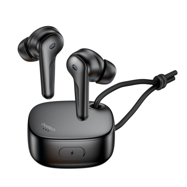 Buy the Choetech BH-T17 ANC+ENC 4 Mic Earphone TWS Touch Control with Rotate Charging Case Black ( BH-T17 ). Shop online at Extremepc.co.nz