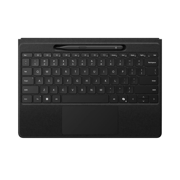 Buy the Microsoft Surface Pro Flex Keyboard with Slim Pen Black for Surface Pro (11th Edition) ( Y8U-00016 ). Shop online at Extremepc.co.nz