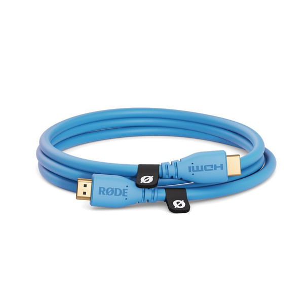 Buy the Rode Premium High Speed HDMI Cable with Ethernet 3M Blue ( RODHDMICABLE3MB ). Shop online at Extremepc.co.nz