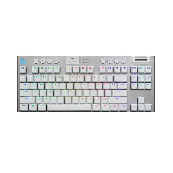 Buy the Logitech G915 X TKL LIGHTSYNC Wireless RGB Mechanical Gaming Keyboard - White, Tactile ( 920-012738 ). Shop online at Extremepc.co.nz