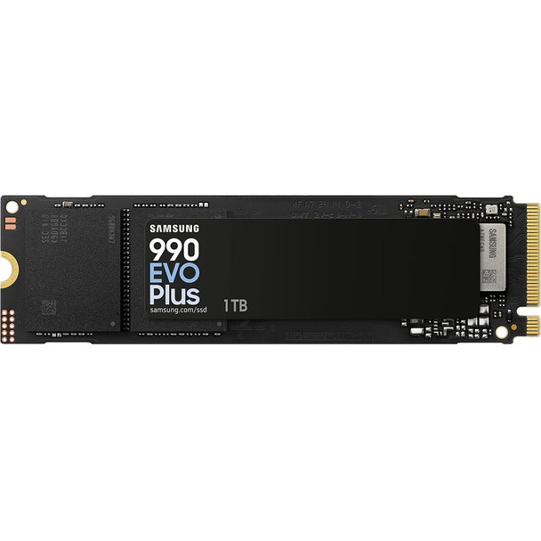 Buy the Samsung 990 EVO Plus 1TB M.2 NVMe Internal SSD - R/W Up To 7150/6300MB/s ( MZ-V9S1T0BW ). Shop online at Extremepc.co.nz