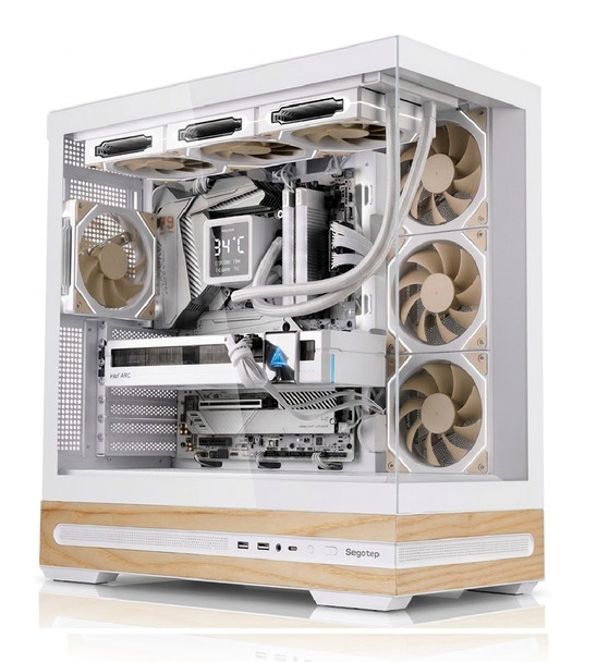 Sea ​​View Room Style Gaming PC - Ryzen 7 7800X3D | RTX 5070 Ti | 32GB RAM | 2TB SSD | Win11