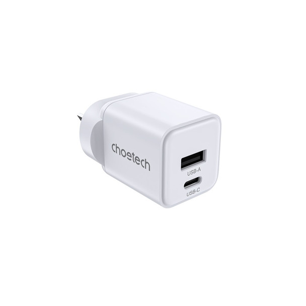 Buy the Choetech PD5012 PD30W Next Gen Dual Ports USB-C & USB-A Wall Charger ( PD5012-AU ). Shop online at Extremepc.co.nz