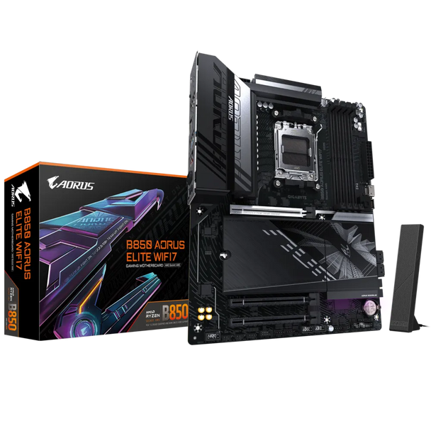 Buy the Gigabyte B850 AORUS ELITE WF7 AMD Motherboard ( B850 A ELITE WF7 ). Shop online at Extremepc.co.nz