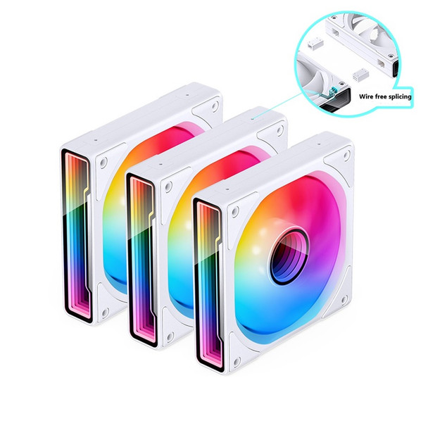 Buy the Jonsbo ZK-120 3in1 ARGB 120mm Computer Case Fan - White ( ZK-120W ). Shop online at Extremepc.co.nz