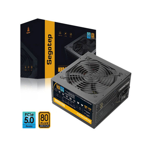 Buy the Segotep BN750W PCIE 5.0 80 Plus Bronze Non Modular Power Supply - Black ( BN750W PCIe 5.0 ). Shop online at Extremepc.co.nz