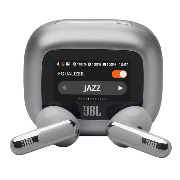 Buy the JBL Live Flex 3 True Wireless Noise Cancelling Open-Fit Earbuds with Smart Case Silver ( JBLLIVEFLEX3SIL ). Shop online at Extremepc.co.nz
