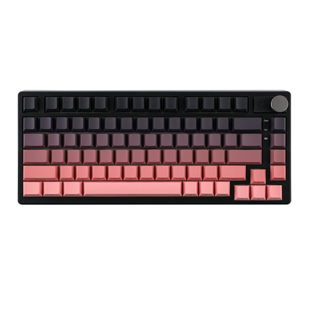Buy the Epomaker HE75 Tri Mechanical RGB Hot-swappable Wireless Keyboard - Black Pink, Epomaker Flamingo Switch, 81 keys ( HE75 Tri Flamingo Switch ). Shop online at Extremepc.co.nz