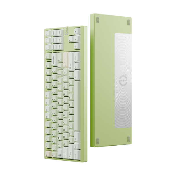 Buy the Chilkey ND TKL Tri-mode RGB Hot-Swappable Wireless Mechanical Keyboard - Blue Lotus Linear Switch, Milky Green, 87 keys ( ND TKL ANSI Milky Green ). Shop online at Extremepc.co.nz