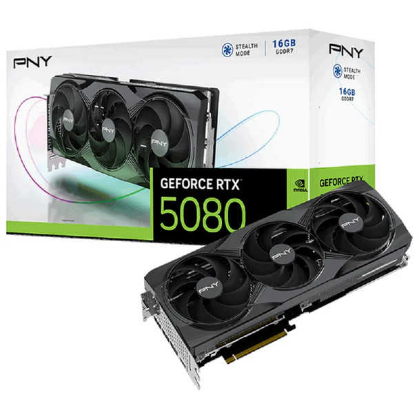 Buy the PNY GeForce RTX 5080 Triple Fan 16GB Graphics Card ( VCG508016TFXPB1 ). Shop online at Extremepc.co.nz
