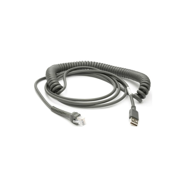 Buy the ZEBRA CBA-U12-C09ZAR Coiled Handscanner USB Cable 2.74m Grey ( CBA-U12-C09ZAR ). Shop online at Extremepc.co.nz