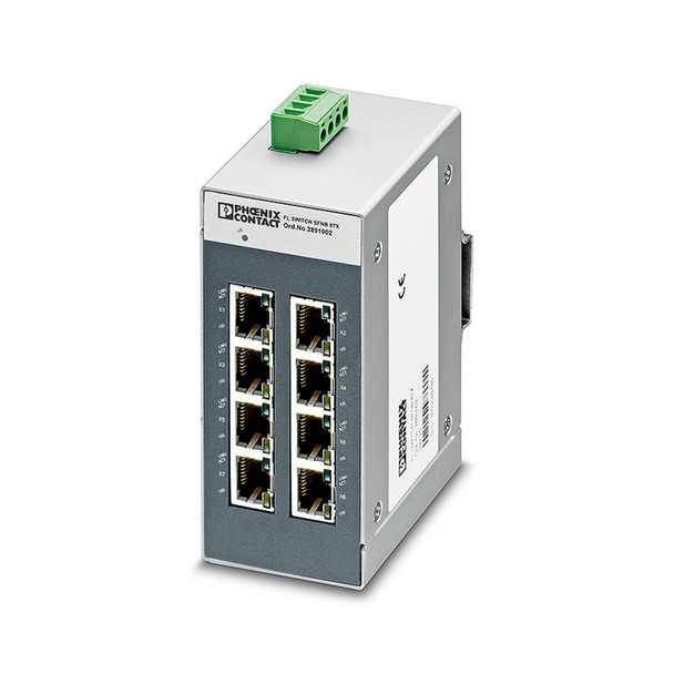Buy the Phoenix Contact FL Switch SFNB 8TX 8 Port Network Unmanaged Ethernet Switch ( 2891002 ). Shop online at Extremepc.co.nz