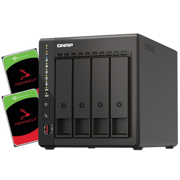 Buy the QNAP 453E 4-Bay NAS with 2X 10TB NAS HDD Bundle ( BDLQNP453E94 ). Shop online at Extremepc.co.nz