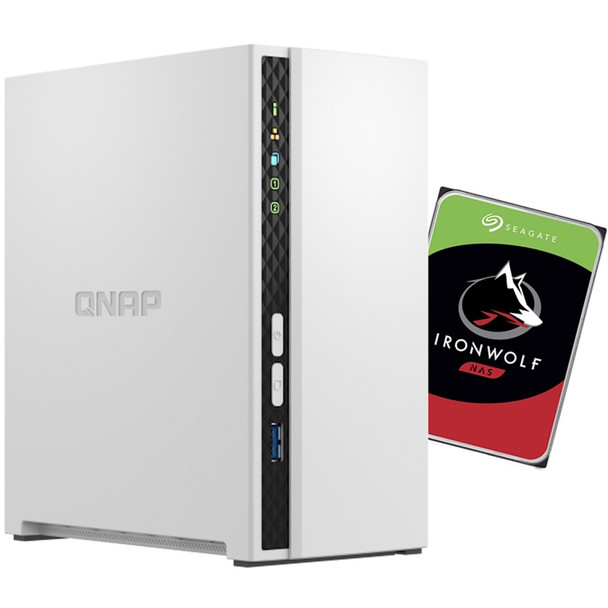 Buy the QNAP TS-233 2-Bay NAS with 1x 8TB NAS HDD Bundle ( BDLQNP23309 ). Shop online at Extremepc.co.nz