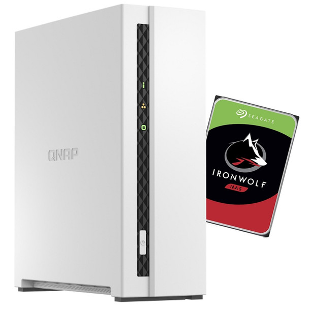 Buy the QNAP TS-133 1-Bay NAS with 1x 6TB NAS HDD Bundle ( BDLQNP13360 ). Shop online at Extremepc.co.nz