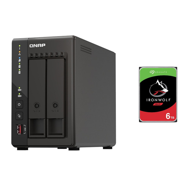 Buy the QNAP 253E 2-Bay 8GB NAS With 1X 6TB NAS HDD Bundle ( BDLQNP253E42 ). Shop online at Extremepc.co.nz