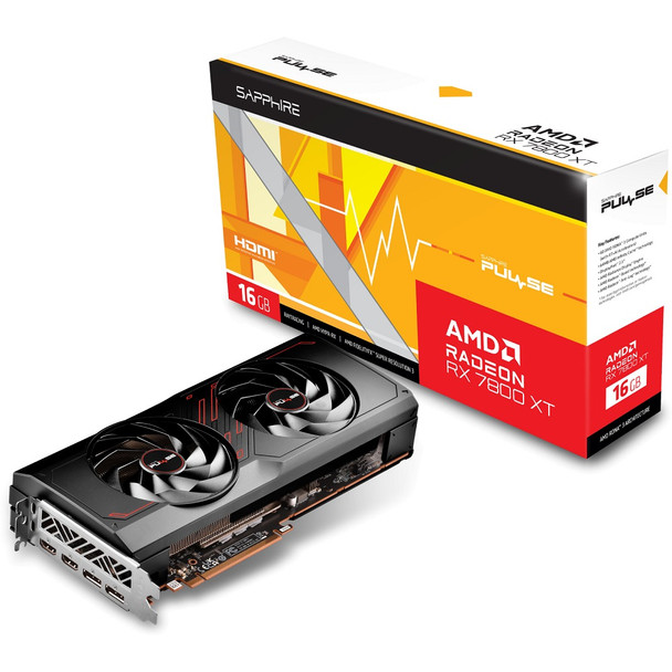 Buy the Sapphire Radeon RX 7800 XT Pulse Gaming 16GB GDDR6 Graphics Card ( 11330-02-20G ). Shop online at Extremepc.co.nz