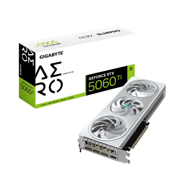 Buy the Gigabyte GeForce RTX 5060 Ti AERO OC 16GB GDDR7 Graphics Card ( GV-N506TAERO OC-16GD ). Shop online at Extremepc.co.nz