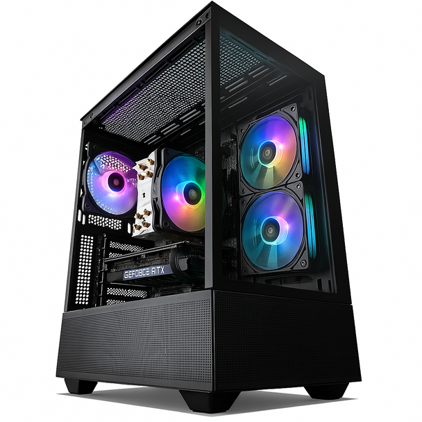 RTX 5070 Gaming PC - AMD Ryzen 5 9600X Upgrade Box Without Operating System