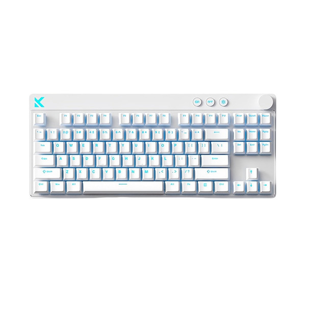 Buy the MCHOSE Mix 87 RGB Hot-Swappable Wired Gaming Keyboard - White, Lightning Magnetic Switch, 87 keys ( MC-Mix87-2 ). Shop online at Extremepc.co.nz