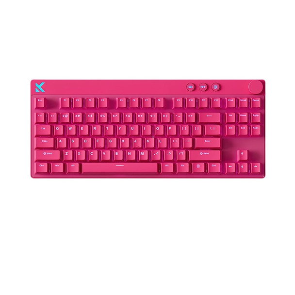 Buy the MCHOSE Mix 87 RGB Hot-Swappable Wired Gaming Keyboard - Rose Red, Apollo Magnetic Switch, 87 keys ( MC-Mix87-5 ). Shop online at Extremepc.co.nz