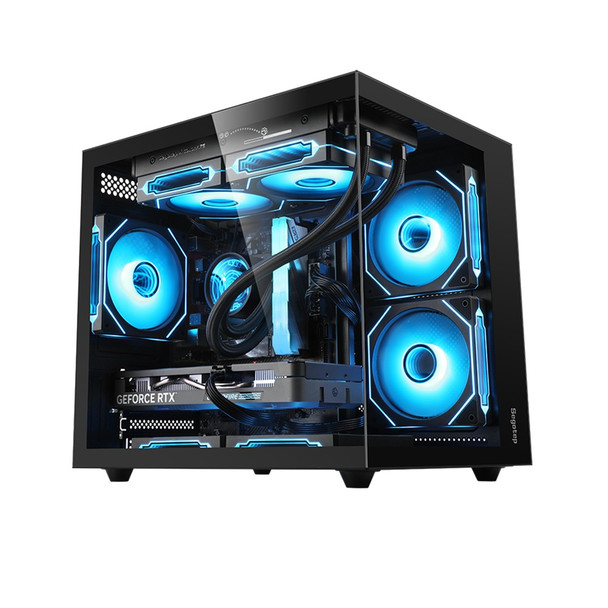 Buy the Segotep Brave W1 Tempered Glass MATX Micro Tower Case Black ( Brave W1 Black ). Shop online at Extremepc.co.nz