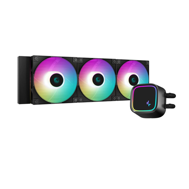 Buy the Deepcool LE720 Black 360mm ARGB Liquid Cooler ( LE720 Black ). Shop online at Extremepc.co.nz
