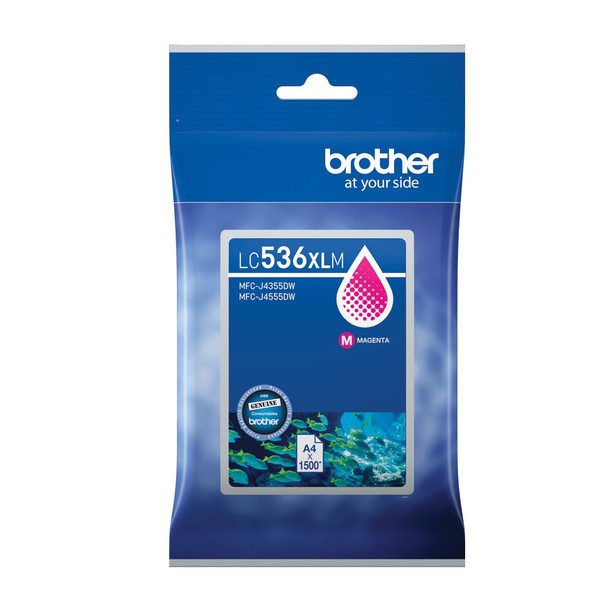 Buy the Brother LC536XLM Magenta Ink Cartridge ( LC536XLM ). Shop online at Extremepc.co.nz