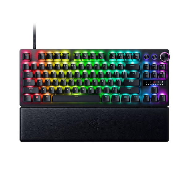 Buy the Razer Huntsman V3 Pro TKL 8KHz Wired Mechanical Gaming Keyboard - Analog Optical Switches ( RZ03-05520100-R3M1 ). Shop online at Extremepc.co.nz