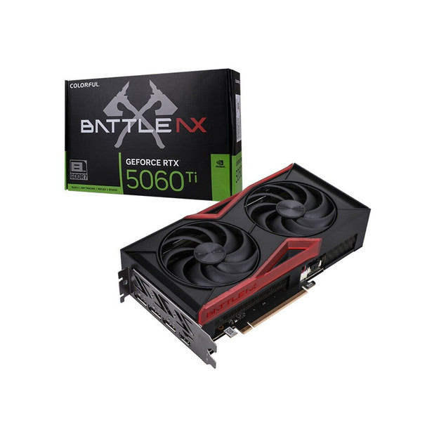 Buy the Colorful GeForce RTX 5060 Ti Battle AX DUO 8GB-V Graphics Card ( GeForce RTX 5060 Ti Battle AX DUO 8GB-V ). Shop online at Extremepc.co.nz