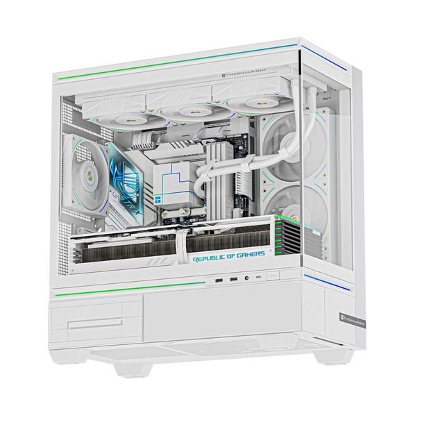Buy the Thermalright TL-M10 Tempered Glass M-ATX Micro Tower Case White ( TL-M10 White ). Shop online at Extremepc.co.nz