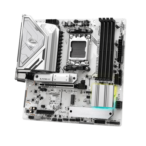 Buy the ASRock B850M STEEL LEGEND WIFI AM5 M-ATX AMD Motherboard ( B850M Steel Legend WiFi ). Shop online at Extremepc.co.nz
