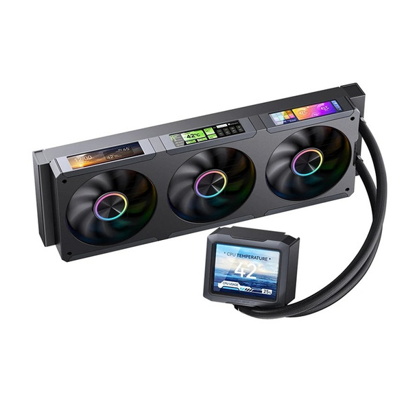 Buy the Jonsbo TF3-360SCB ARGB AIO Liquid CPU Cooler Black ( TF3-360SCB Black ). Shop online at Extremepc.co.nz