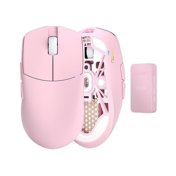 Buy the Lamzu Maya Champion Wired/Wireless Gaming Mouse Light Pink ( Maya Champion Pink ). Shop online at Extremepc.co.nz