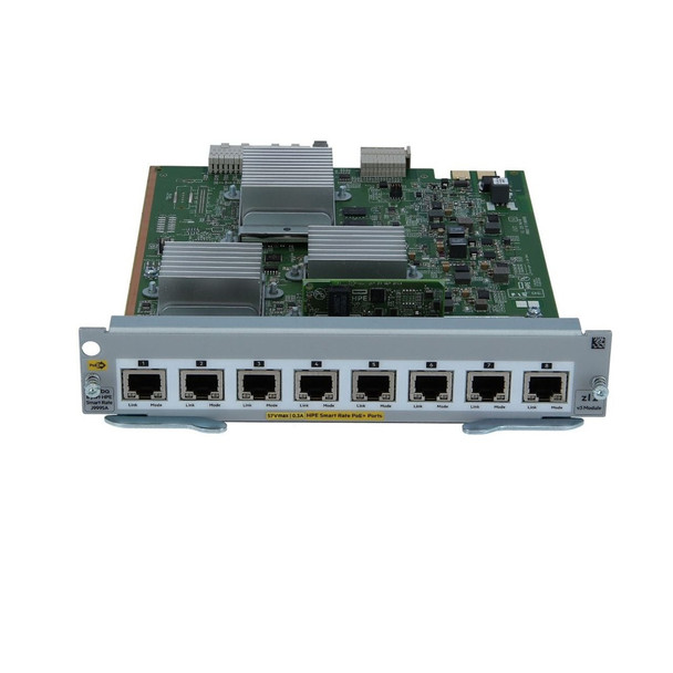 Buy the Aruba J9995A 8‑port 1/2.5/5/10GBASE‑T PoE+ MACsec v3 zl2 Module ( J9995A ). Shop online at Extremepc.co.nz