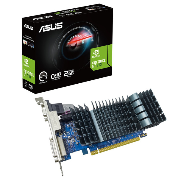 Buy the ASUS GeForce GT 710 EVO 2GB GDDR5 Graphics Card ( GT710-SL-2GD5-BRK-EVO ). Shop online at Extremepc.co.nz