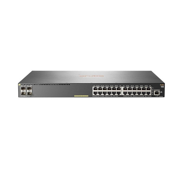 Aruba JL255A 2930F 24G PoE+ 4SFP+ Managed Ethernet Switch